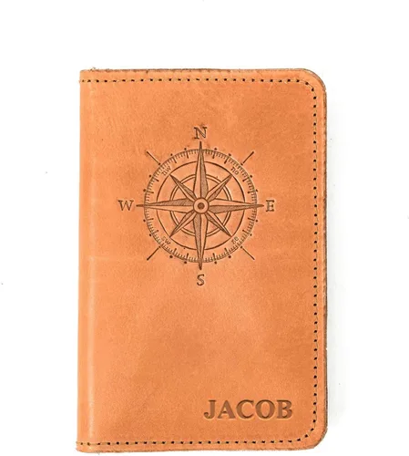 Miniatura 6 de Personalized Leather Field Notes Wallet, Field Notes Cover, Passport Wallet, Handmade in Arizona