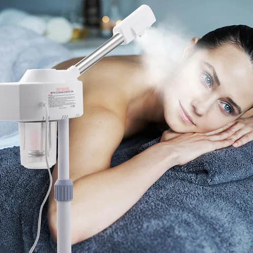 Miniatura 7 de Vaporizador facial con pantalla táctil, vaporizador esteticista, humidificador profesional de aromaterapia, vapor de spa facial para el hogar, salón