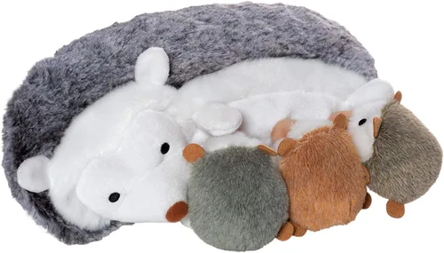 Miniatura 2 de Manhattan Toy Nursing Nissa Nurturing - Erizo de peluche con cerditos de peluche para bebés