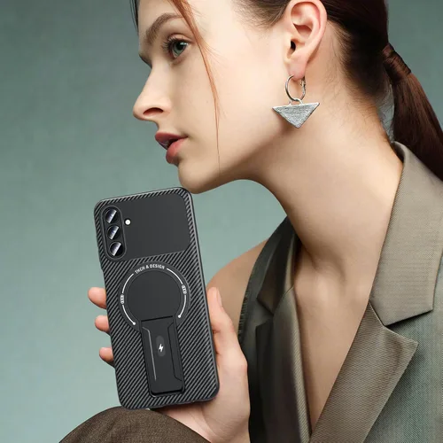 Miniatura 8 de Funda OWKEY Samsung Galaxy A13 5G, Funda Magnética para Teléfono con Soporte y Protector de Pantalla, Funda Protectora Antihuellas y a Prueba de A13
