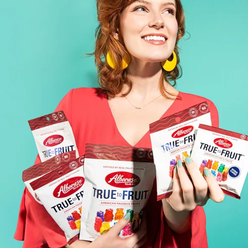 Miniatura 6 de Albanese World's Best True to Fruit™ - Gomitas de frutas favoritas estadounidenses, bolsa de caramelo de 0.75 onzas (paquete de 200)