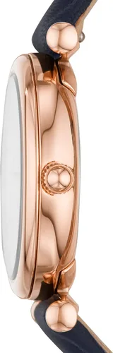 Miniatura 2 de Fossil Carlie Mini reloj de cuarzo de acero inoxidable y cuero para mujer Carlie Mini - ES4502