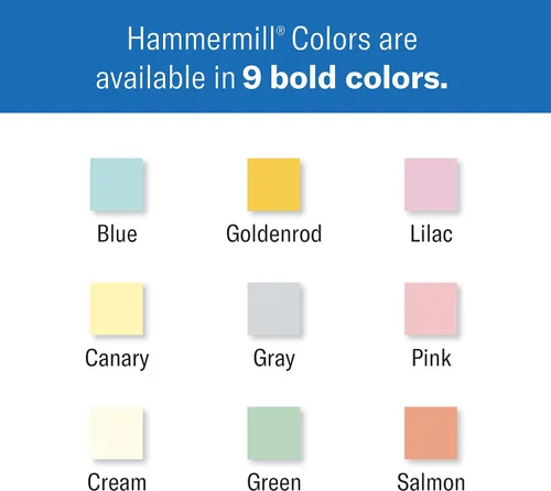Miniatura 2 de Papel de color Hammermill, papel de impresora color rosado, de 24 libras, 8.5 x 11 - 1 resma (500 hojas) - Fabricado en los Estados Unidos, papel