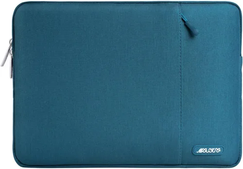 Miniatura 71 de MOSISO Funda vertical de poliéster con bolsillo para laptop de 15, 15.6 y 16 pulgadas, para computadora MacBook Pro 16 M4, M3, M2 y M1, HP, Acer