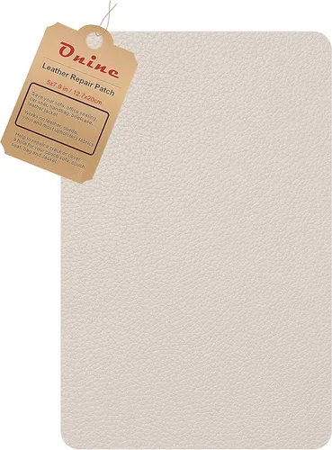 ONine - Parche de reparación de cuero, parche autoadhesivo para sofá, piel antiarañazos, disponible de 5 x 7,9 pulgadas, despegar y pegar para