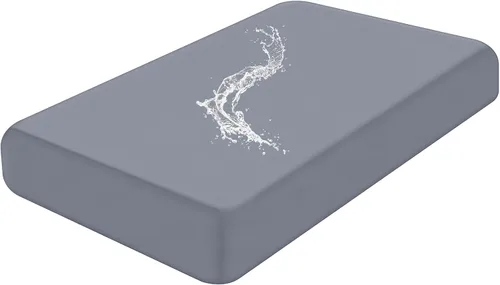 Miniatura 58 de Smiry Fundas de cojín impermeables para sofá, funda elástica y lavable, funda de cojín suave elástica antideslizante para muebles para mascotas