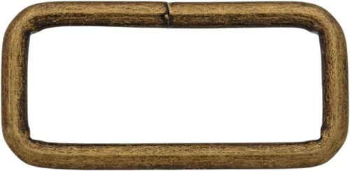 Miniatura 2 de Wuuycoky Bronze Rectangle Rings Loop Ring No Welded for Strap Webbing Belts Buckle