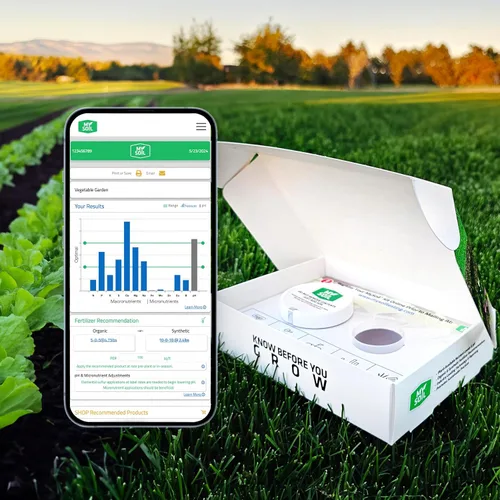 Miniatura 7 de MySoil - Kit de prueba de suelo Cultiva el mejor césped y jardín Análisis completo y preciso de nutrientes y pH con recomendaciones adaptadas a
