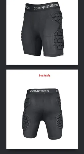 Miniatura 2 de Conjunto de equipo de protección de fútbol acolchado para hombre, traje de entrenamiento para fútbol, baloncesto, paintball, protector de costillas