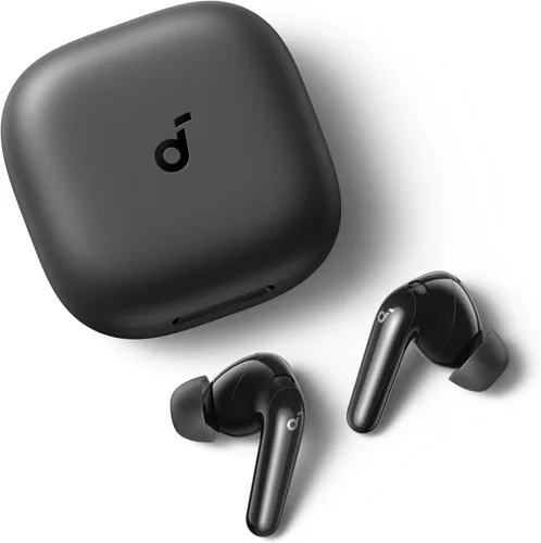 Soundcore P31i de Anker, Cancelación de Ruido Adaptativa en Tiempo Real, Sonido de Alta Resolución, Auriculares de Traducción, 50H de Reproducción,