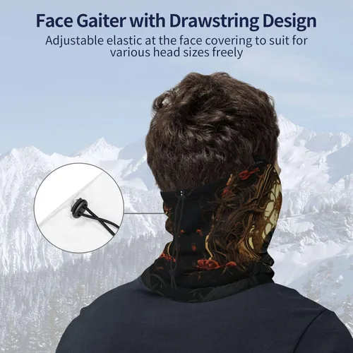 Miniatura 5 de Máscara facial transpirable, bandana para el cuello, polaina, bufanda, pasamontañas