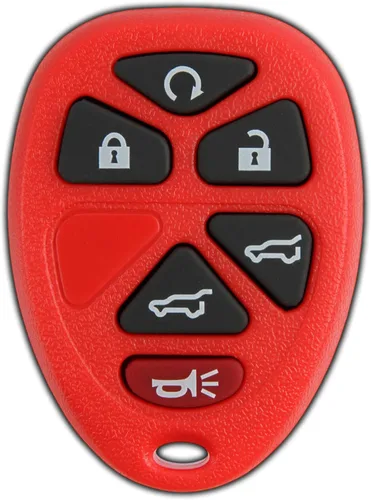 Miniatura 9 de KeylessOption Repuesto de llavero transmisor de 6 botones., Negro