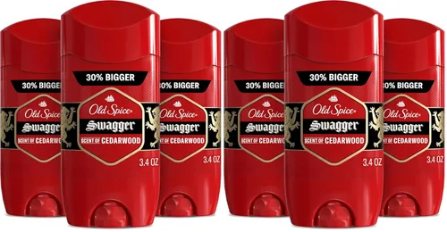Miniatura 10 de Old Spice Desodorante antitranspirante para hombres, protección 24/7 sudor y olor, frescura duradera 24/7, sólido invisible, Swagger con aroma a