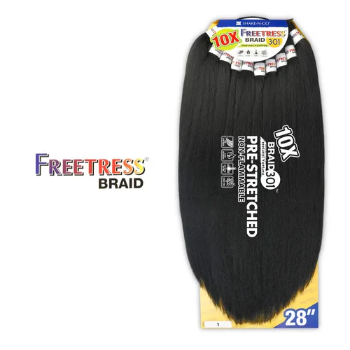 Miniatura 4 de Trenza sintética Freetress - 10 trenzas 301 28 (2 marrón oscuro)