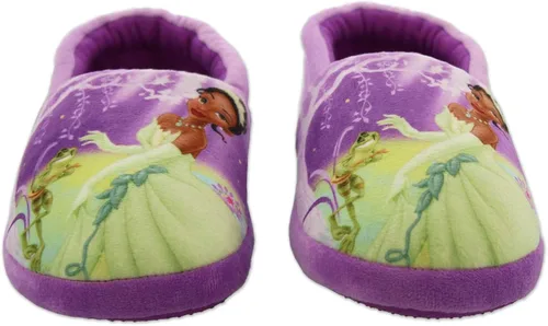 Miniatura 7 de Disney Pantuflas Aline de felpa para niñas pequeñas de princesa