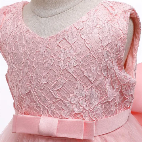 Miniatura 4 de NNJXD - Vestido de princesa de tul con flores, para usar en bodas, para niñas pequeñas y bebés