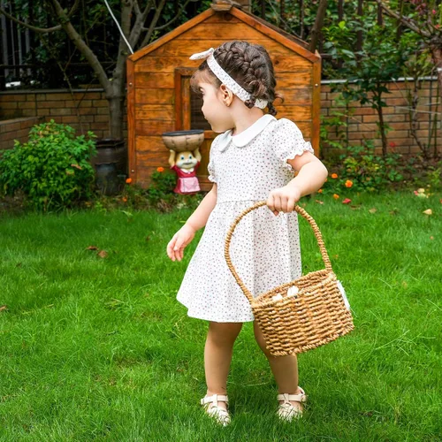 Miniatura 149 de pureborn Vestido de bebé niña 0-24 meses