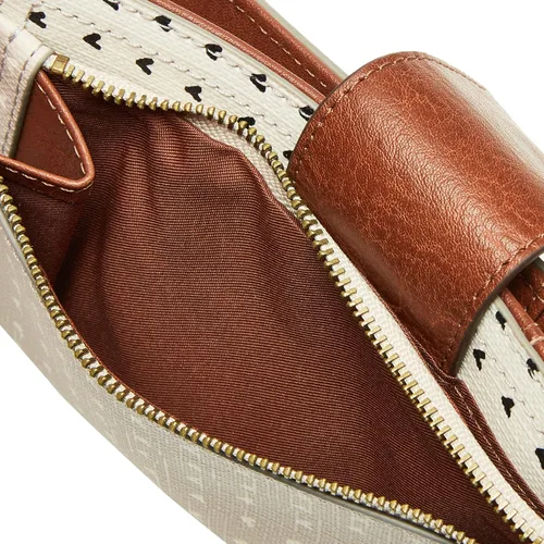 Miniatura 5 de Fossil - Cartera de piel Logan con lengüeta de bloqueo de interferencia de radiofrecuencia para mujer