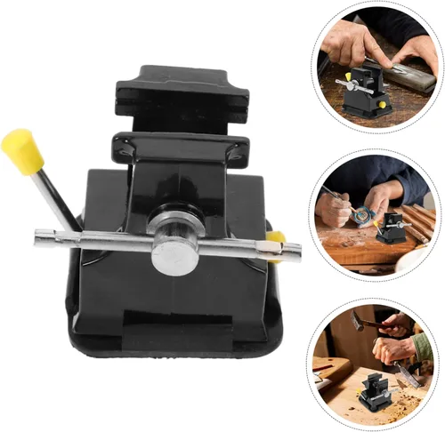 Miniatura 7 de DOITOOL 1 pieza de tornillo de banco pequeño abrazadera de mesa Herramientas de joyería Herramientas de encuadre de mesa Prensa taladro Prensa