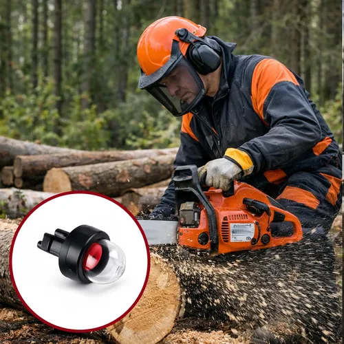 Miniatura 7 de Poweka 503936601 - Bombilla de cebador compatible con motosierra Husqvarna Stihl Craftsman Poulan 455 Rancher 460 445 450 435 paquete de 10