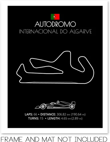 Miniatura 134 de Custom Car Posters Póster hecho a mano compatible con Autodromo Enzo e Dino Ferrari (Imola, Italia), póster de pista de carreras diseñado