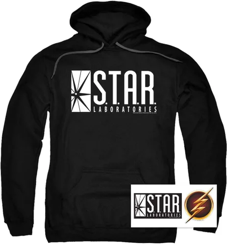 Miniatura 2 de Popfunk Classic Flash Star Labs Superhero S.T.A.R. Laboratories Sudadera con capucha y calcomanías