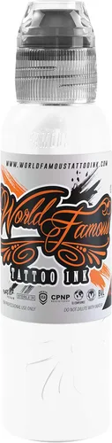 Tinta White Tattoo de fama mundial, tinta vegana y profesional, fabricada en Estados Unidos, White House, 0.5 onzas