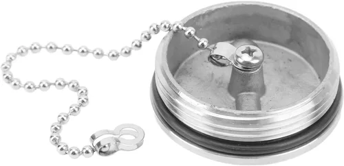 Miniatura 8 de KUIDAMOS Tapa de combustible para barco, acero inoxidable pulido a gas marino, hermoso para camiones para caravanas (1.969 in)
