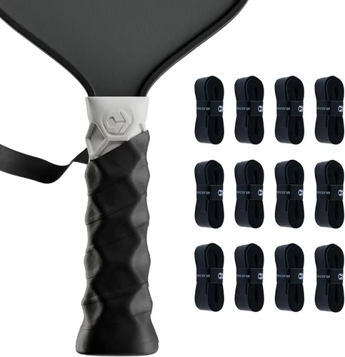 Miniatura 9 de Hesacore Hesatac Cinta de Sobreagarre – para Pickleball, Pádel y Tenis – Hecha para Agarres Hesacore – Absorbe el Sudor, Suave, Antideslizante