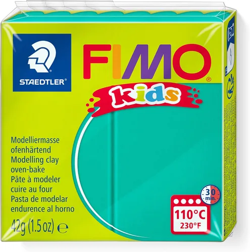 Miniatura 20 de Staedtler FIMO - Arcilla polimérica extrasuave para niños, arcilla de horno para modelar, joyas, artes y manualidades, color negro 8030-9
