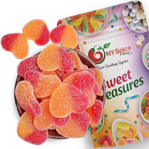 Miniatura 13 de NY Spice Shop Gummy Rings Candy - Anillos de Caramelo de 1 Libra - Deliciosos Anillos de Fruta - Anillos de Manzana Verde - Anillos de Caramelo