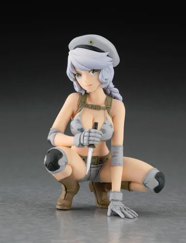 Miniatura 4 de Hasegawa 1/12 Egg Girls Collection No.20 'Sasha Ilyushina' (Ejército)