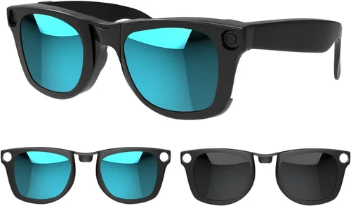 Miniatura 18 de 2 clips polarizados para Ray-Ban Meta Wayfarer y Gen 2 (RW4008/RW4012, talla L, 53-22), clip fotocromático para protección UV Meta Wayfarer Gen 2