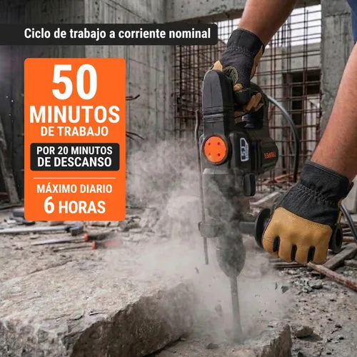 Miniatura 8 de Rotomartillo electropneumática SDS plus 5.0 Joules