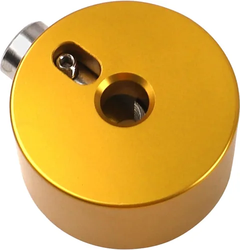 Miniatura 9 de Tuerca de aleación de aluminio compatible con piezas de instrumentos de percusión (negro)