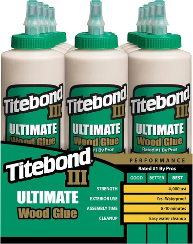 Miniatura 15 de Titebond Franklin International 1414 Titebond-3 Ultimate pegamento para madera, 16 onzas