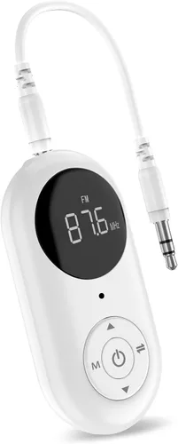 Miniatura 6 de ISOBEL Receptor transmisor de audio Bluetooth USB, adaptador de audio inalámbrico de alta fidelidad 3 en 1, adaptador Bluetooth 5.0 EDR con AUX