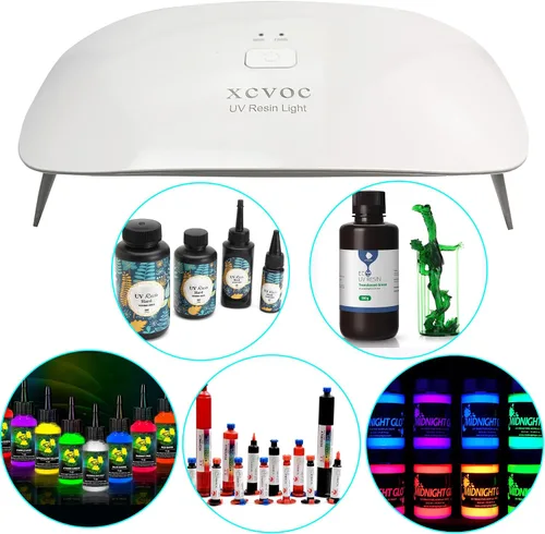 Miniatura 2 de Lámpara de curado de resina grande con luz UV, gemas dentales, serigrafía, pegamento UV, reparación de parabrisas de vidrio, impresora 3D, lámpara