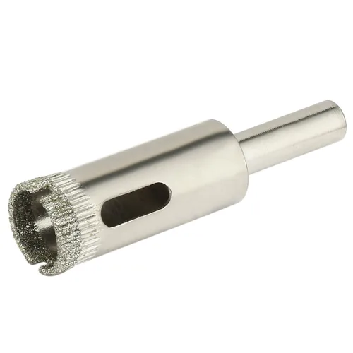 Miniatura 2 de uxcell 5 unids 0.551 in diamante recubierto agujero sierra brocas para vidrio cerámica azulejos mármol roca porcelana botellas ollas ladrillo