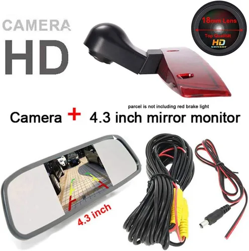 Miniatura 2 de HD 1280x720 píxeles 1000TV líneas 3ª luz de freno cámara reversa cámara de freno cámara de estacionamiento para Mercedes Benz Viano Vito W639 Van 3
