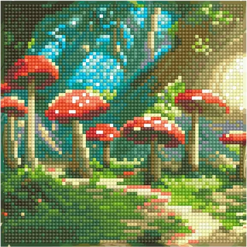 Miniatura 17 de DIAMOND ART BY LEISURE ARTS Kits de pintura de diamantes para adultos, abeja principiante de 8 x 8 pulgadas