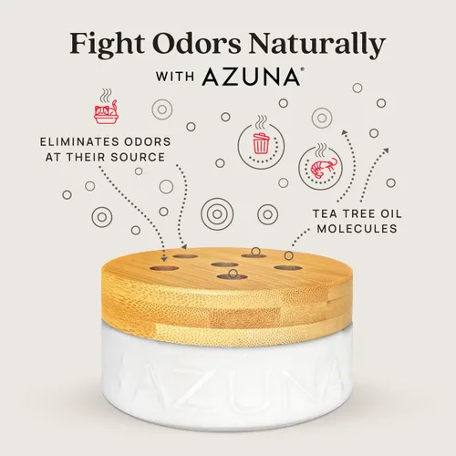 Miniatura 3 de Bolsa de repuesto de gel eliminador de olores totalmente natural de Azuna Purificador de aire con aceite de árbol de té A base de plantas