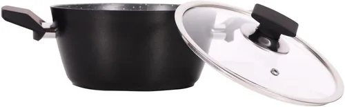 Miniatura 8 de Serenk Juego de ollas y sartenes de acero inoxidable, antiadherentes, 7 piezas, utensilios de cocina no tóxicos, utensilios de cocina de inducción
