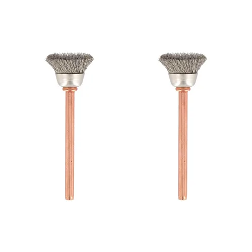 Miniatura 15 de Dremel 405-02 cepillos de cerdas de nailon (paquete de 2), diámetro de 1/8