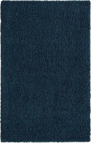 Miniatura 16 de Unique Loom Solid Shag Collection - Alfombra rectangular de 5 pies 1 pulgada x 8 pies, azul zafiro/azul marino Zafiro Azul/Azul Marino