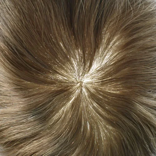 Miniatura 86 de Toupee Hair Piece For Men 100% Real Human Hair System Natural Looking Hairpieces For Men Hair Units Protesis Capilar Para Hombre 8''X10'' #610#6