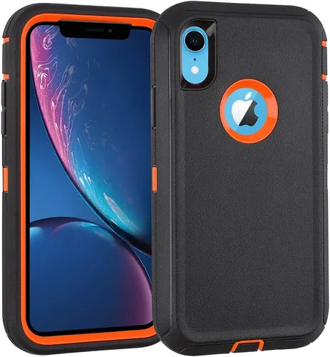 Miniatura 11 de Co-Goldguard Funda para iPhone XR, [3 capas] [a prueba de golpes] [a prueba de caídas] para iPhone XR, funda de protección resistente para iPhone