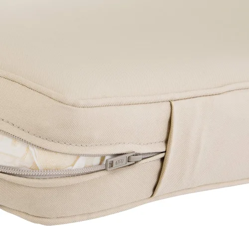 Miniatura 15 de Classic Accessories Montlake FadeSafe - Cojín para sillas de patio resistente al agua, 44 x 20 x 3 pulgadas, color beige antiguo, juego de cojines