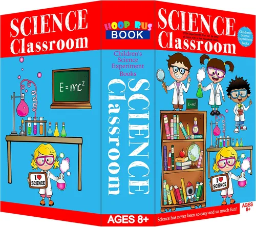 Miniatura 5 de Caja de Seguridad para Libros de Páginas Reales de Aula de Ciencias con Cerradura de Combinación, Caja de Seguridad para Dinero y Cajas de Science