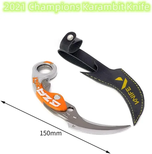 Miniatura 2 de Chewmeter Juego Valorant Velocity Karambit Cuchillo Figuras de Acción Juego Juguetes Colección Llavero Regalo Escritorio Decoración Mochila Colgante